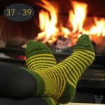 Chaussettes classiques en mohair, taille 37 – 39