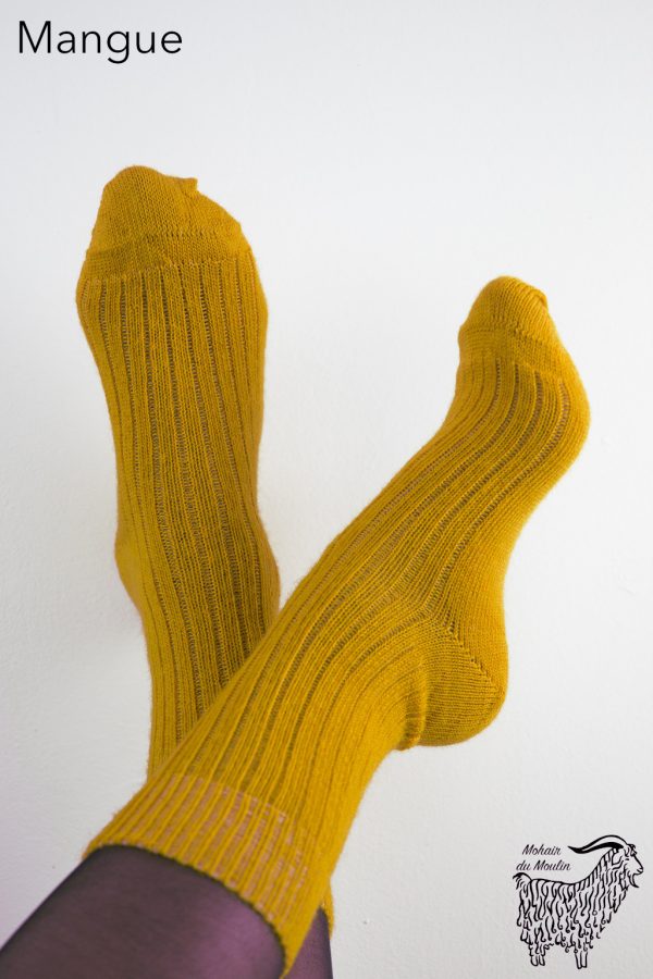 Chaussettes classiques en mohair