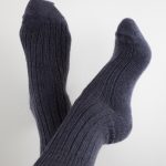 Chaussettes classiques en mohair, taille 46 – 48