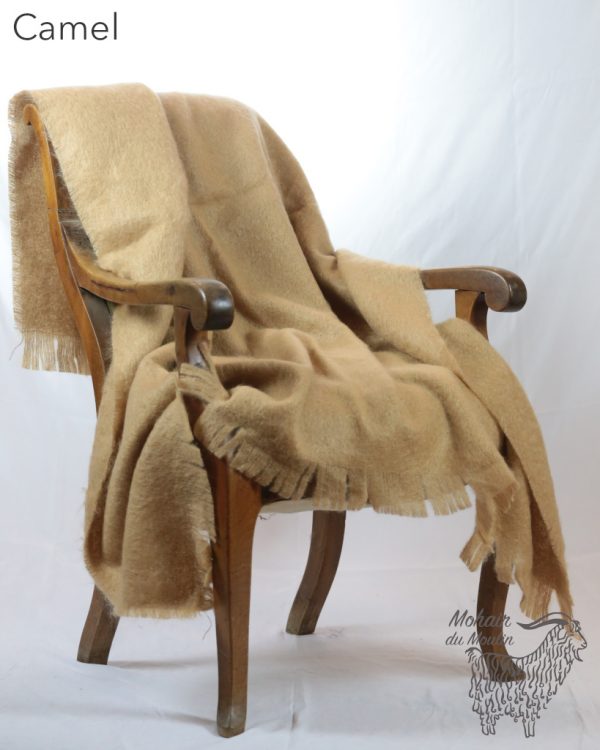 Grand plaid mohair