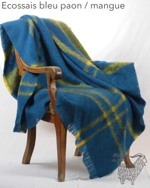 Grand plaid mohair