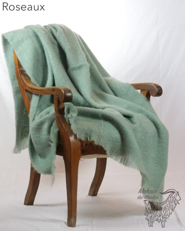 Grand plaid mohair
