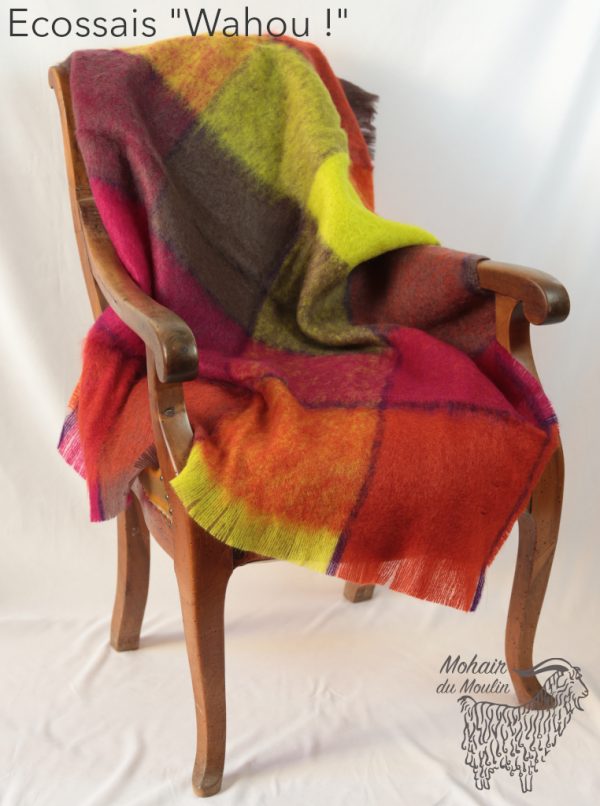 Petit plaid mohair
