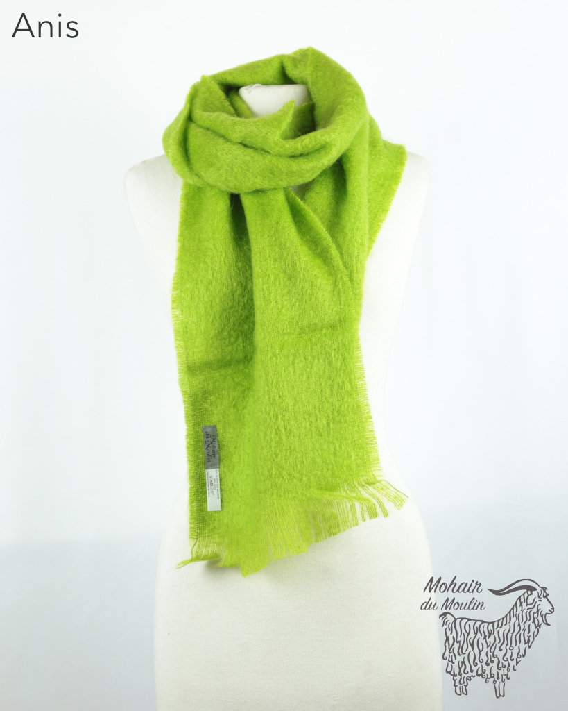 Grande écharpe tissée