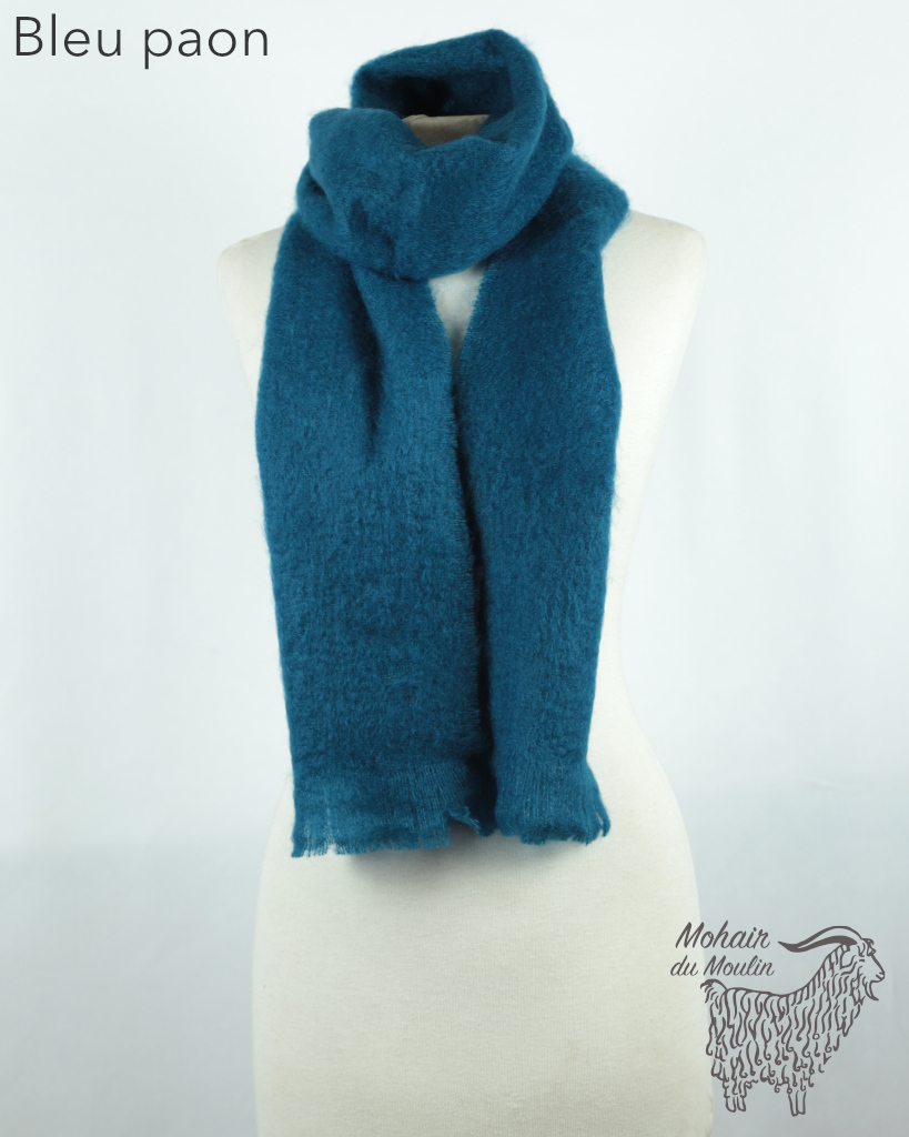 Grande écharpe tissée