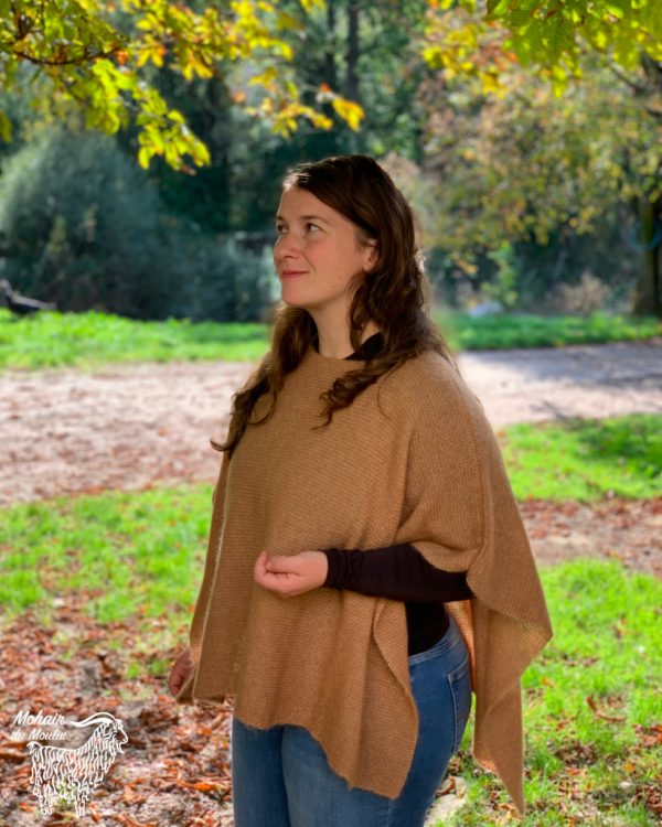 poncho Claudia mohair