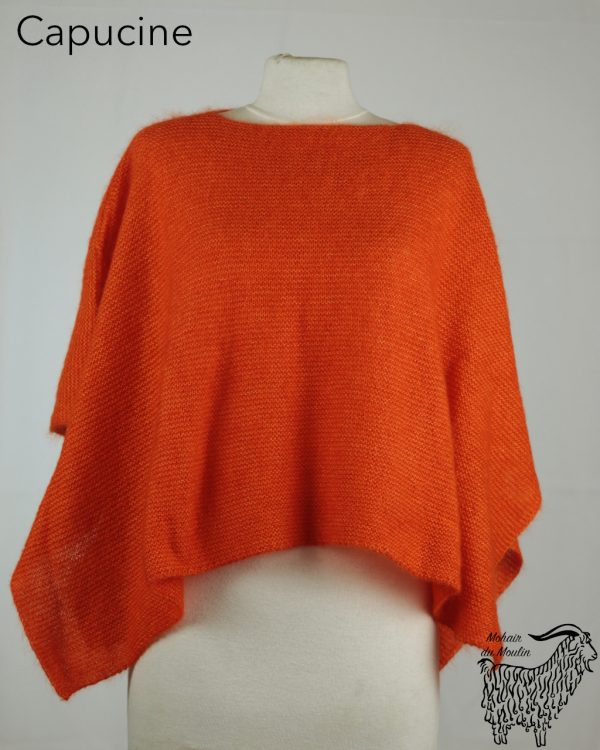 Poncho mohair Claudia