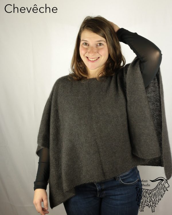 Poncho mohair Claudia