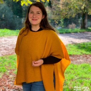 Poncho mohair « Claudia »