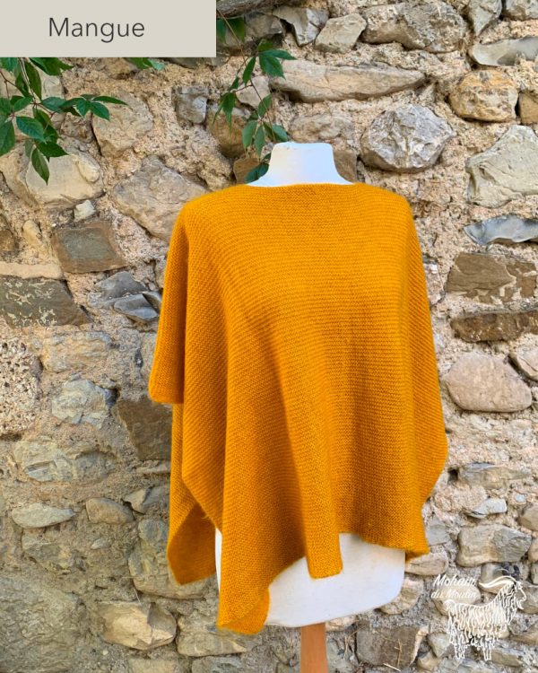 poncho Claudia mohair