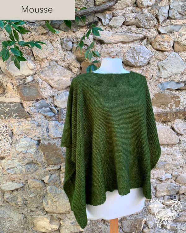 poncho Claudia mohair