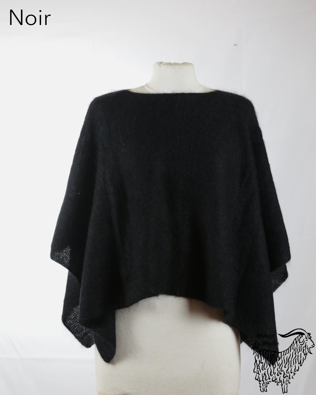Poncho mohair Claudia