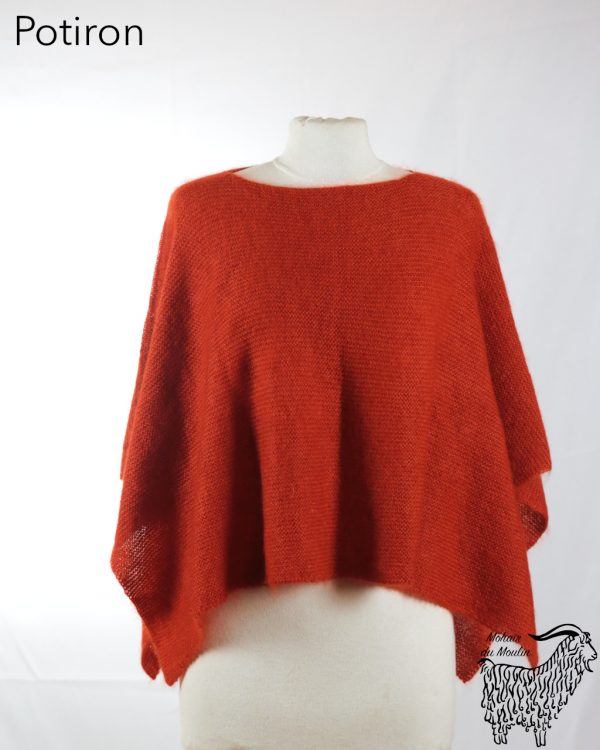 Poncho mohair Claudia