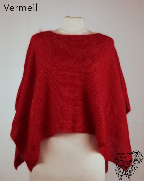 Poncho mohair Claudia