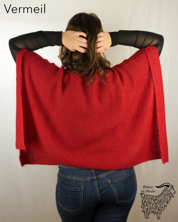 Poncho mohair Claudia