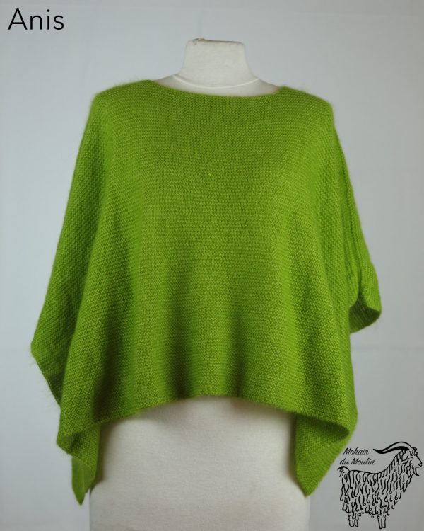 Poncho mohair Claudia