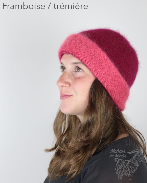 Bonnet roulotté mohair