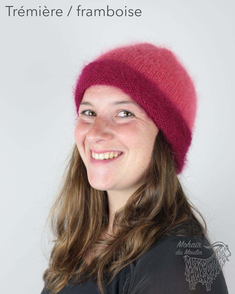Bonnet roulotté mohair
