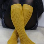 Chaussettes longues en mohair