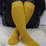 Chaussettes longues en mohair