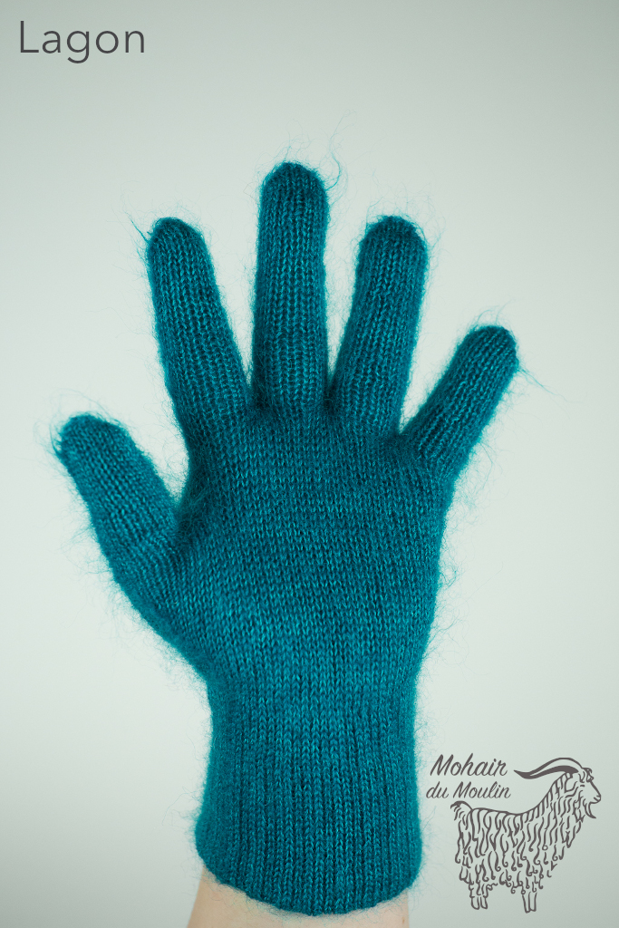 Gants mohair et soie  la-grange-des-sapins