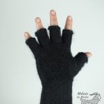 Mitaines classiques en mohair