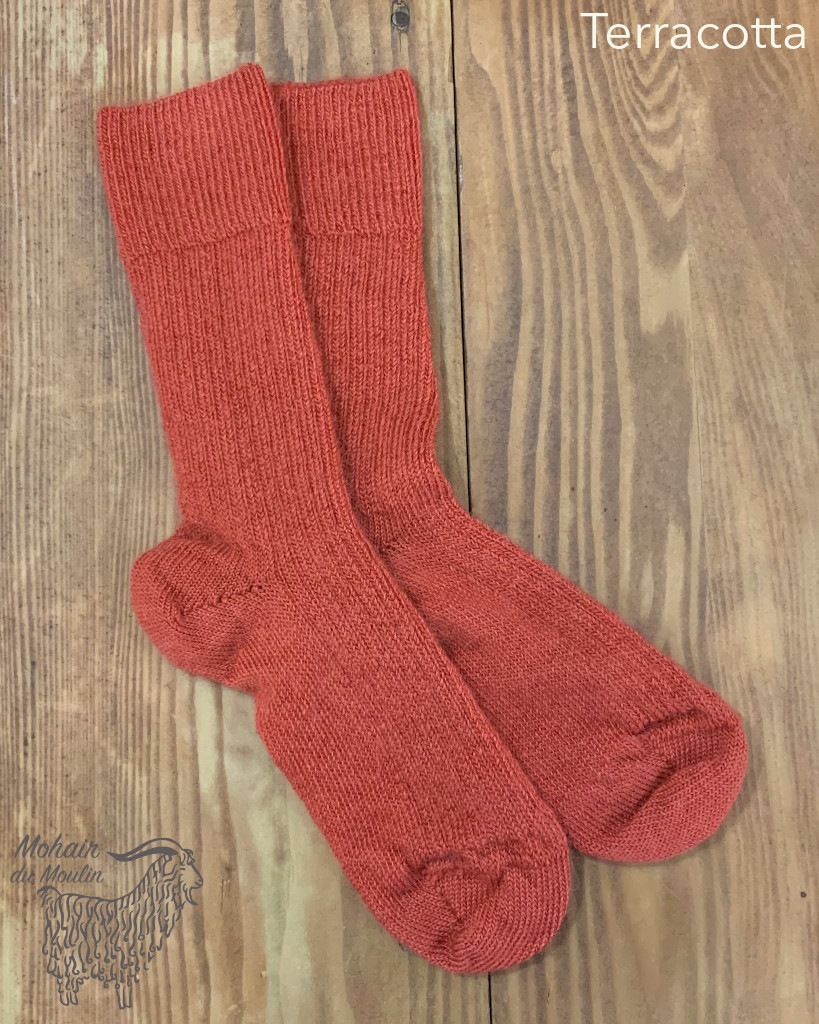 Chaussettes classiques en mohair, taille 43 - 45 - Mohair du Moulin