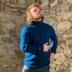 Pull col camionneur en mohair