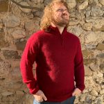 Pull col camionneur en mohair