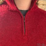 Pull col camionneur en mohair